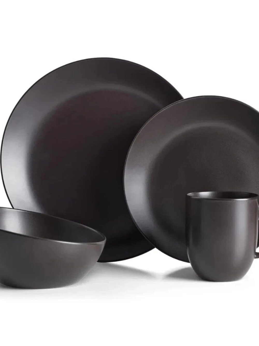 Nambe Orbit Collection 4-Piece Place Setting – Celestial Black